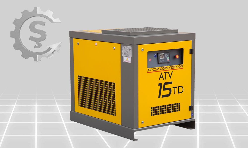Vidalı Hava Kompresörleri – ATV 15TD - Görsel 2